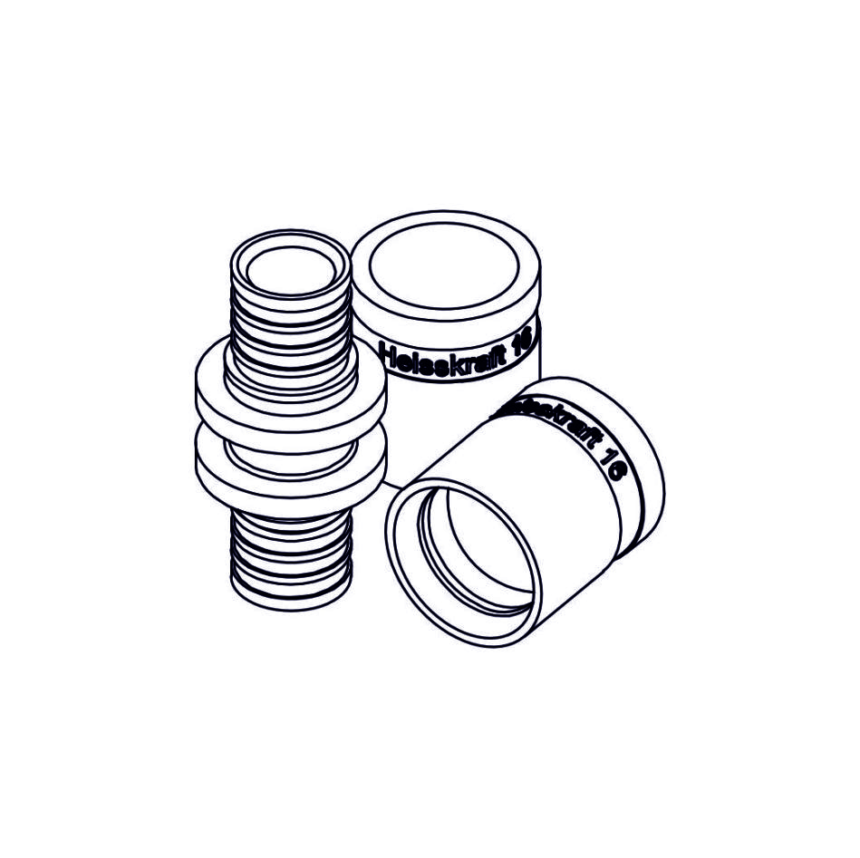 Муфта соединительная с надвижными гильзами 