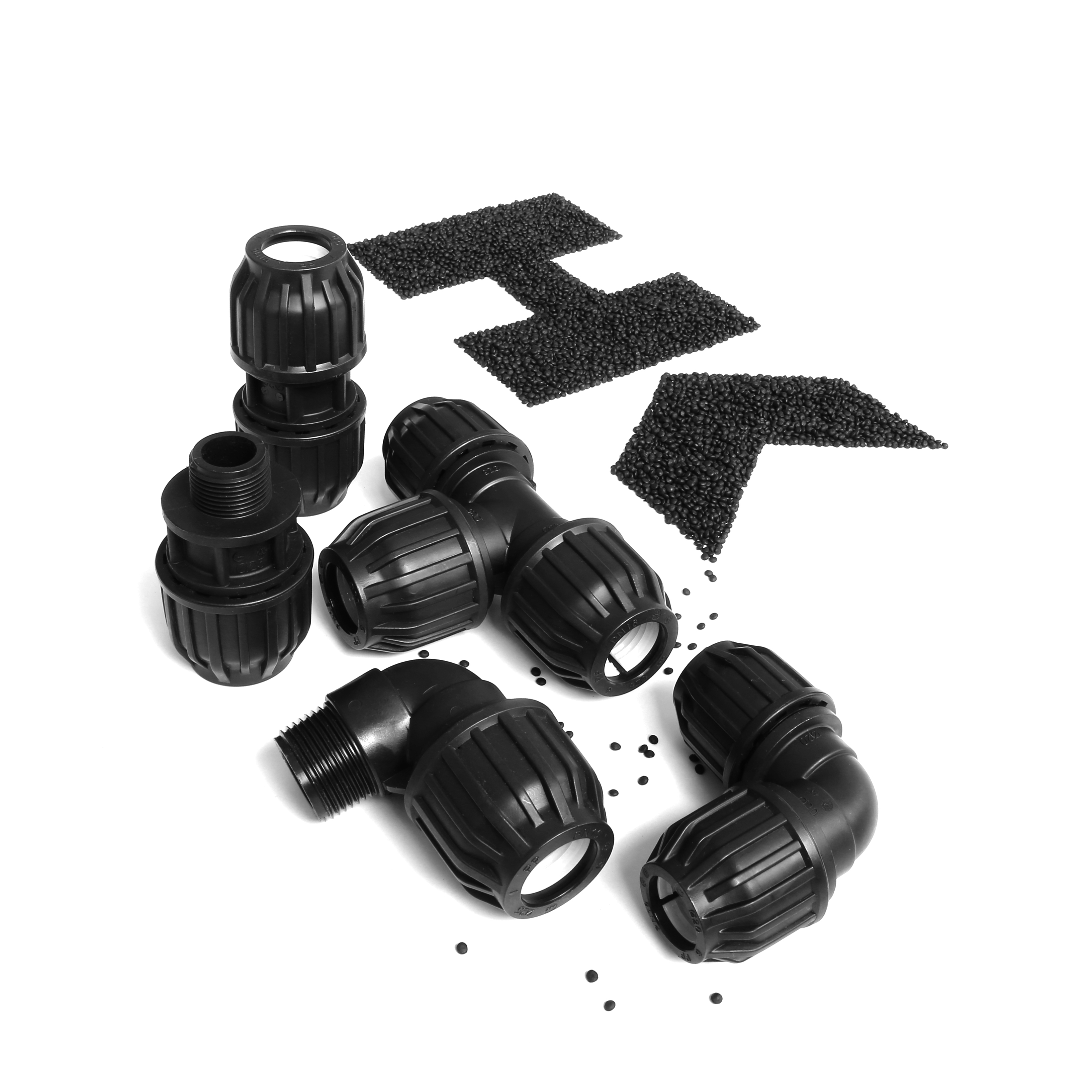 Система Heisskraft-Compression fittings & HDPE pipe 