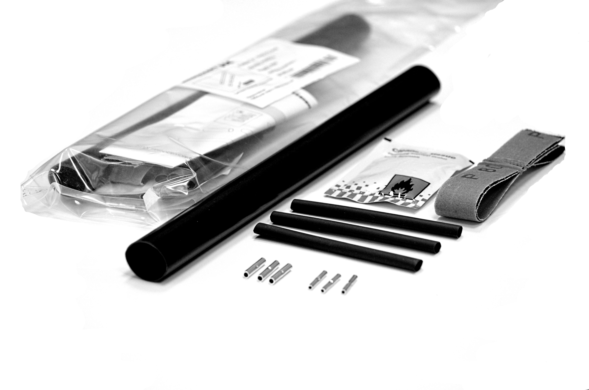 Heat-shrinkable cable joints